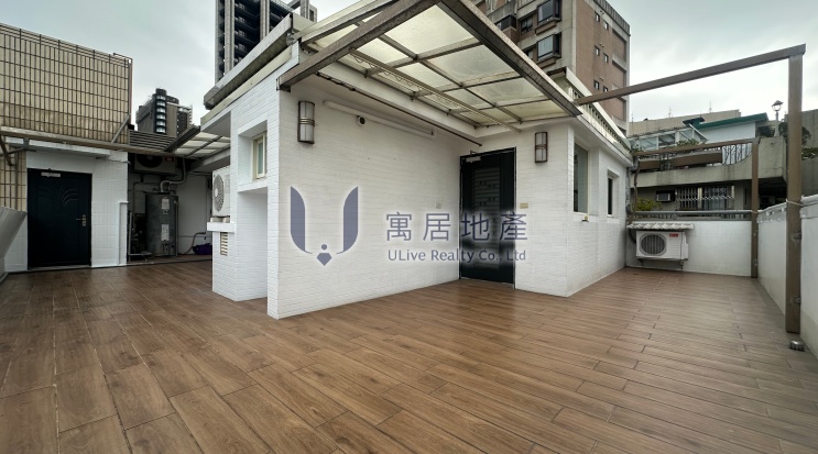 天母正核心・稀有2房2衛｜絕美大露台｜磺溪綠景作伴